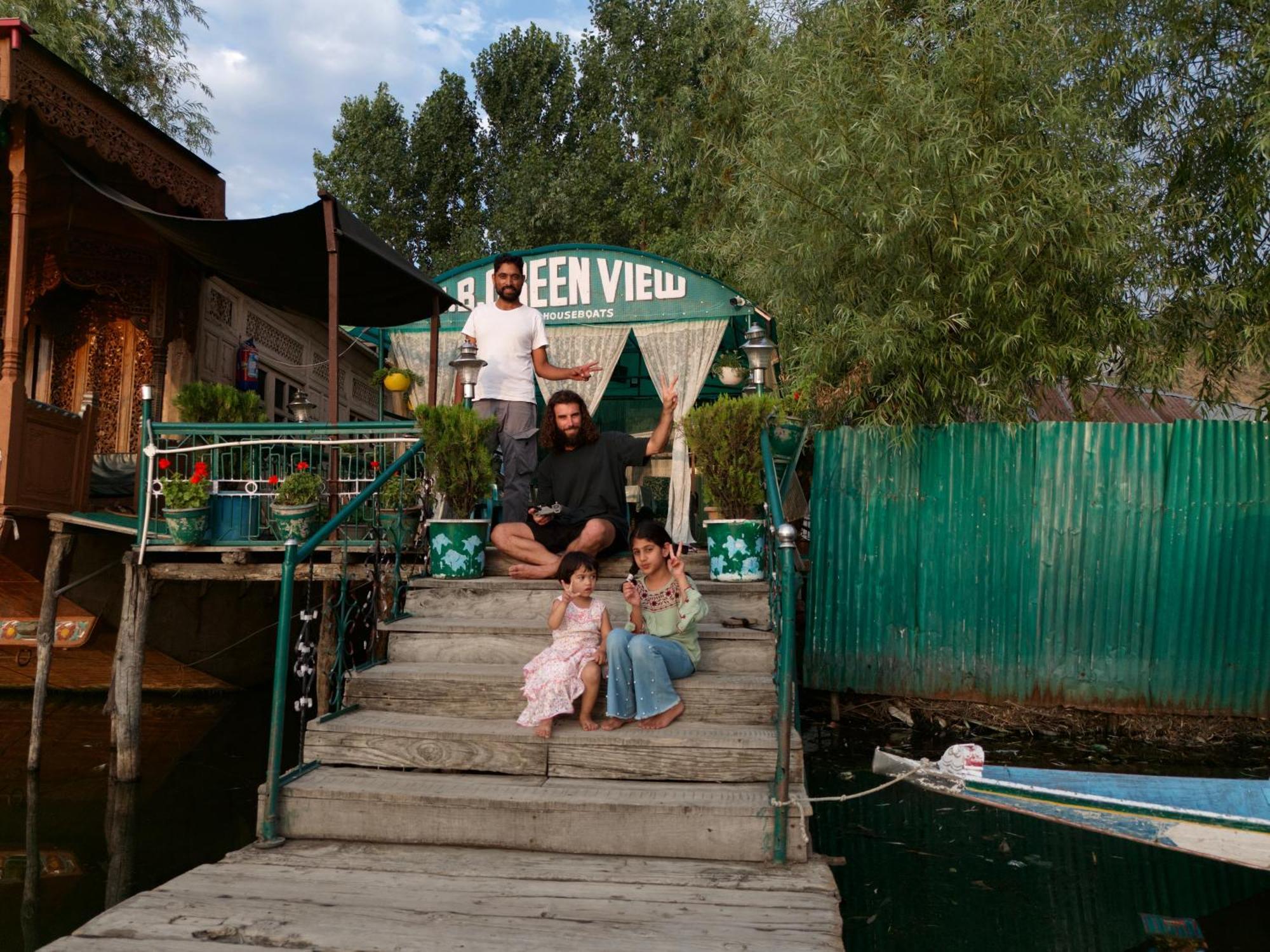 Green View Group Of Houseboats Srīnagar Kültér fotó